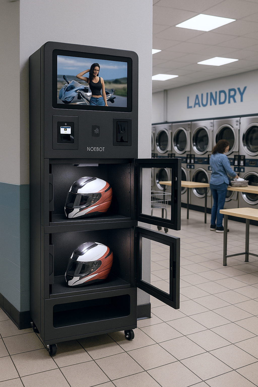 Smart Machine de Nettoyage de Casques