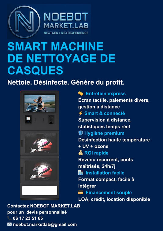 Smart Machine de Nettoyage de Casques