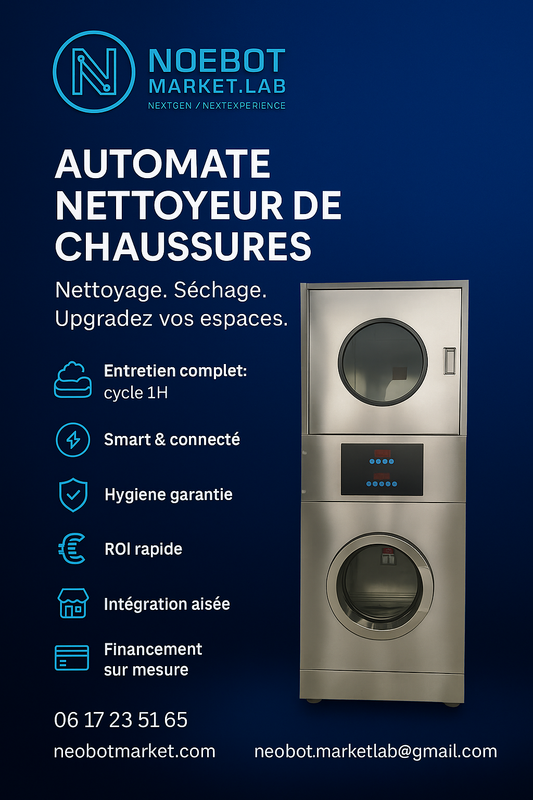 Automate nettoyeur de chaussures NOEBOT