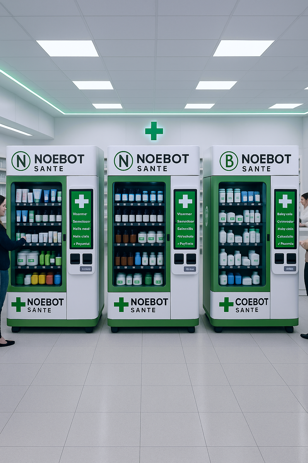 Le distributeur Healthy pour votre pharmacie ou parapharmacie