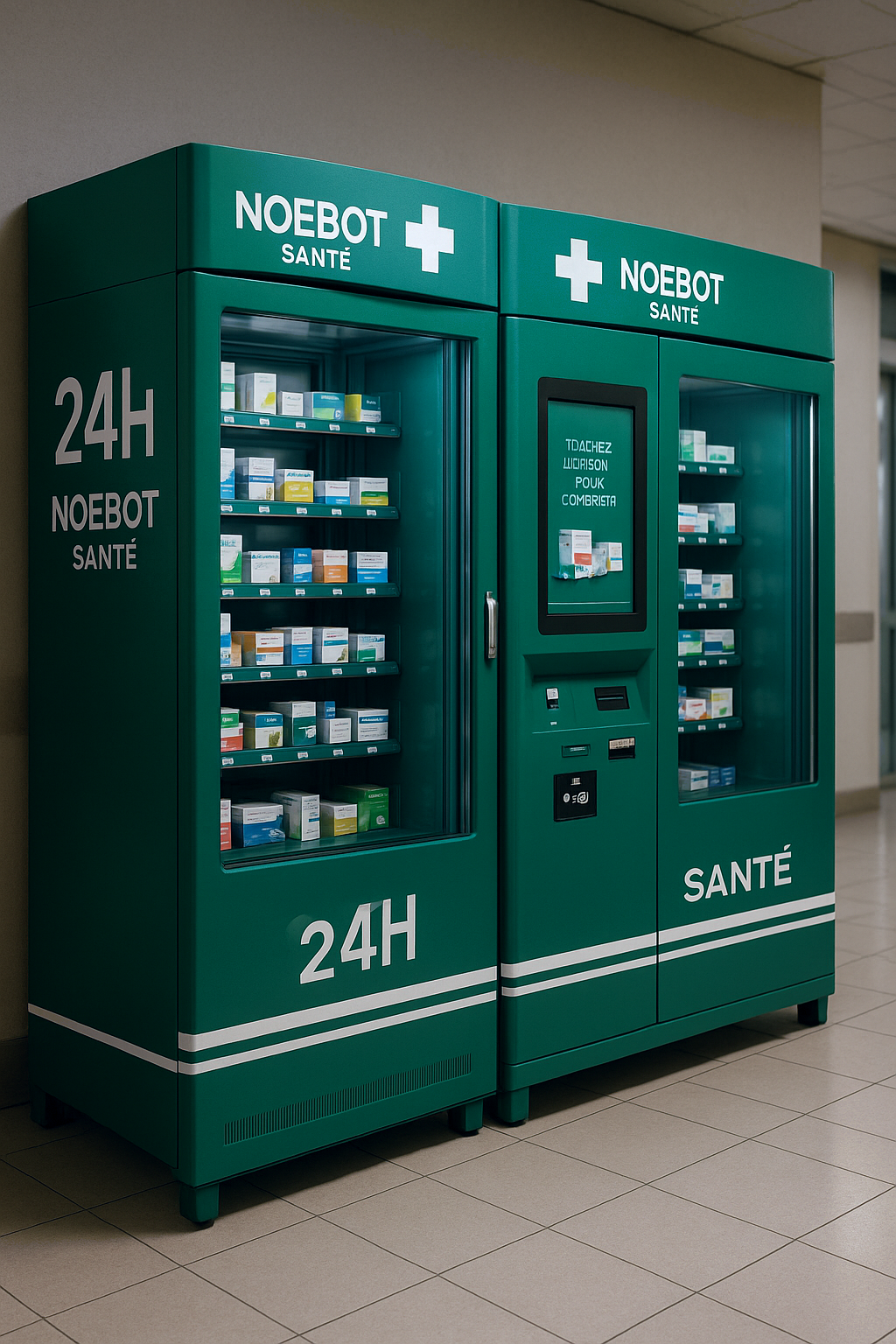 Le distributeur Healthy pour votre pharmacie ou parapharmacie