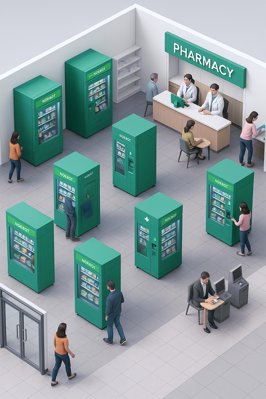 Le distributeur Healthy pour votre pharmacie ou parapharmacie